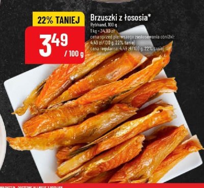 Brzuszki z łososia promocja w POLOmarket