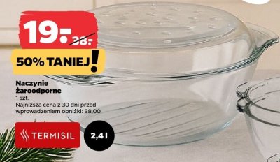 Naczynie żaroodporne promocja w Netto