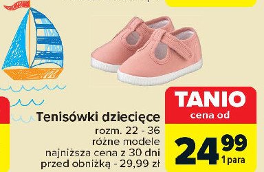 Tenisówki dziecięce rozm. 22-36 promocja