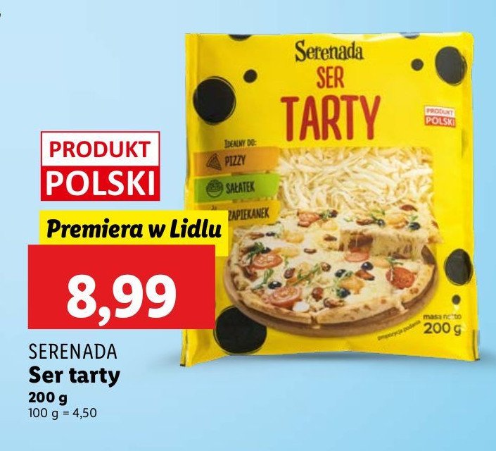Ser tarty Serenada promocja w Lidl