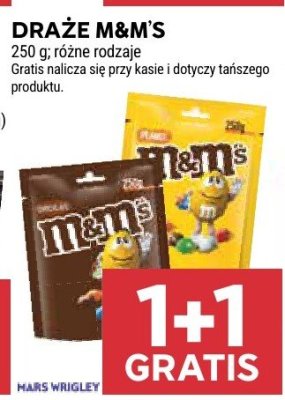 Drażę M&M's różne rodzaje promocja w Stokrotka