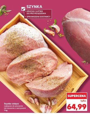 Szynka cielęca promocja w Kaufland