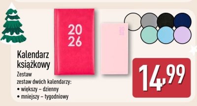 Kalendarz książkowy promocja w Aldi