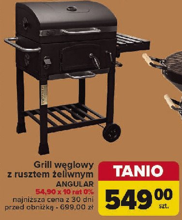 Grill węglowy angular Activa grillkuche promocja