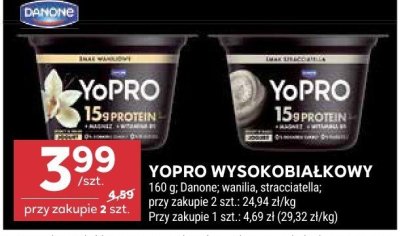 Jogurt Yopro Wysokobiałkowy promocja w Stokrotka