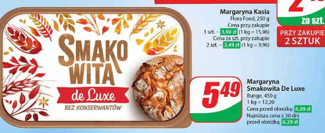 Margaryna Smakowita de luxe promocja