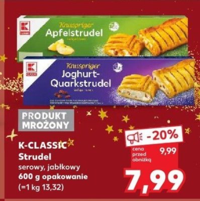 Strudel serowy promocja w Kaufland