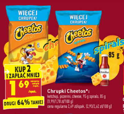 Chrupki cheese Cheetos promocja