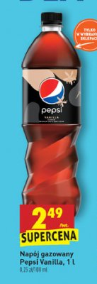 Nap贸j Pepsi max vanilla flavour promocja