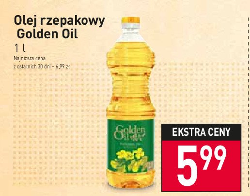 Olej rzepakowy Golden oil promocja