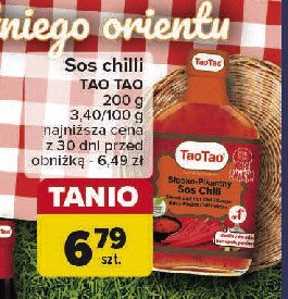 Sos słodko-pikantny chilli Tao tao promocja