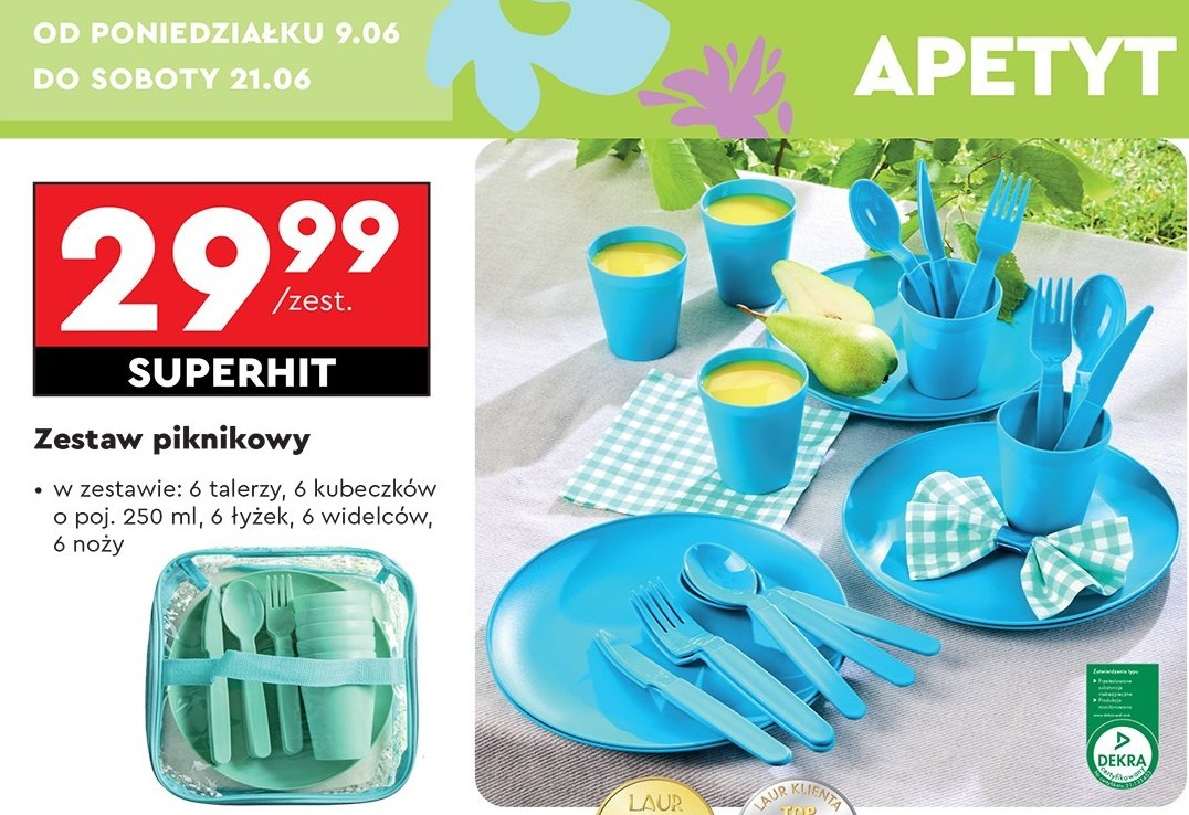 Zestaw piknikowy promocja w Biedronka