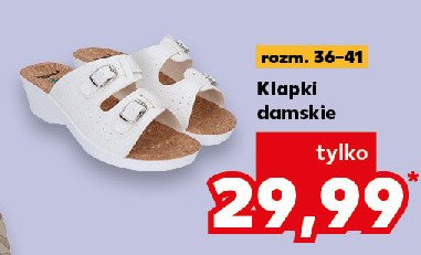 Klapki damskie 36-41 promocja w Kaufland