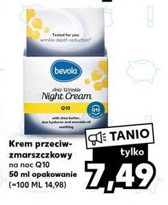 Krem przeciwzmarszczkowy q10 na noc Bevola promocja
