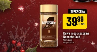 Kawa rozpuszczalna Nescafe Gold promocja w POLOmarket