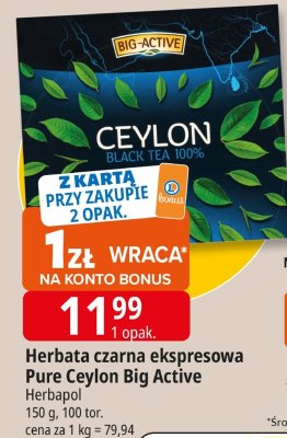 Herbata promocja w Leclerc
