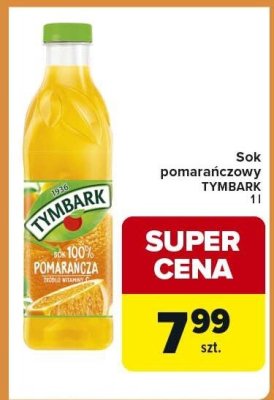 Sok pomarańczowy promocja w Carrefour Express