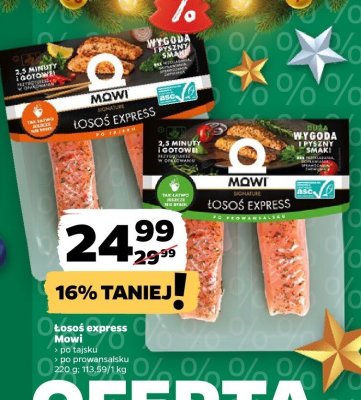 Łosoś Express po prowansalsku promocja w Netto