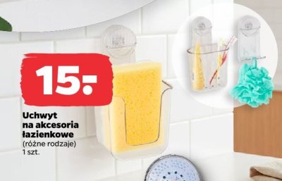 Uchwyt na akcesoria łazienkowe promocja w Netto