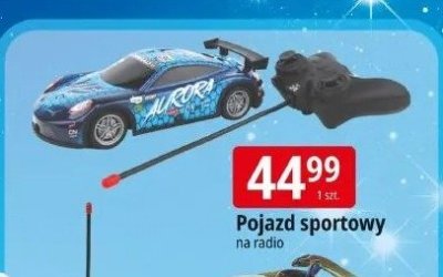 Pojazd sportowy na radio promocja w Leclerc