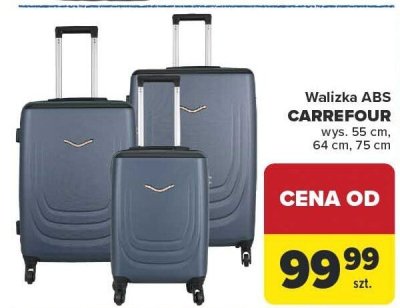 Walizka ABS CARREFOUR promocja w Carrefour