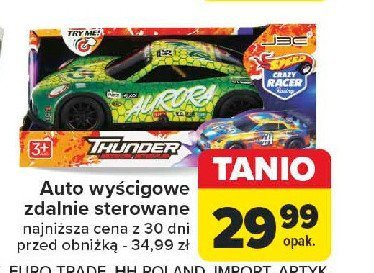 Auto zdalnie sterowane promocja