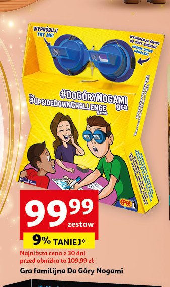 Gra do góry nogami Epee promocja w Auchan