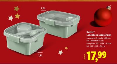 Lunchbox z akcesoriami  promocja w Lidl