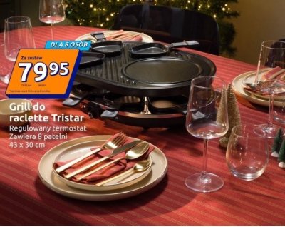 Grill do raclette  promocja w Action