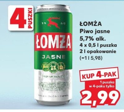 Piwo promocja w Kaufland