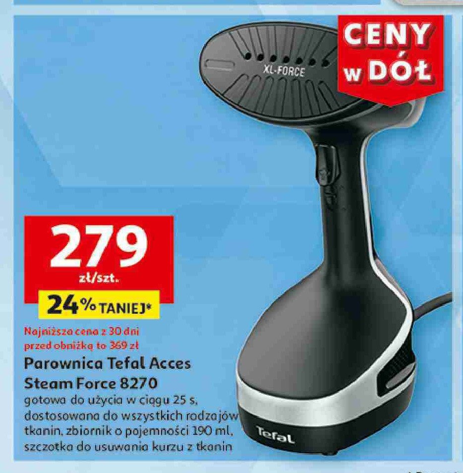 Parownica dt8270 Tefal promocja