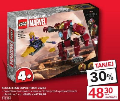 Klocki lego super heros 76263 promocja w Selgros