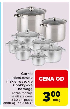 Garnki nierdzewne promocja