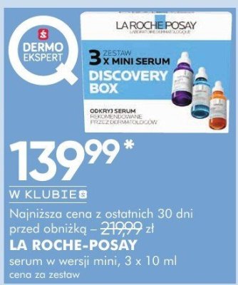 LA ROCHE-POSAY serum w wersji mini, 3 x 10 ml cena za zestaw promocja w Super-Pharm
