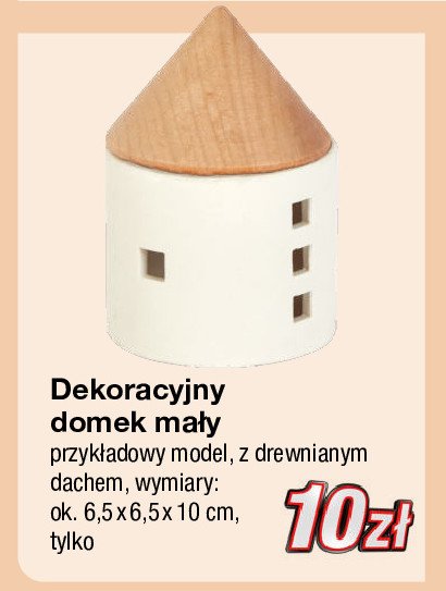 Domek dekoracyjny ma艂y promocja