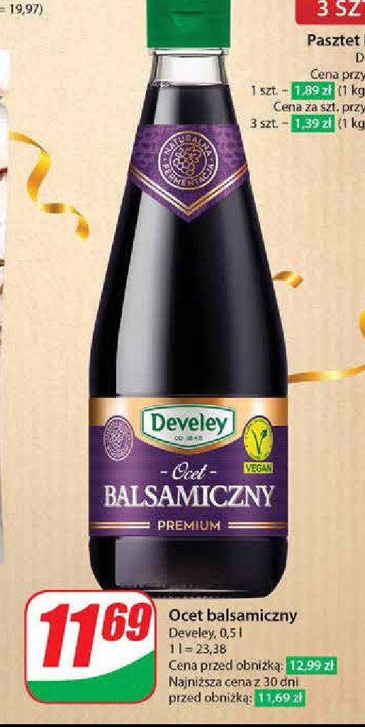 Ocet balsamiczny Develey promocja