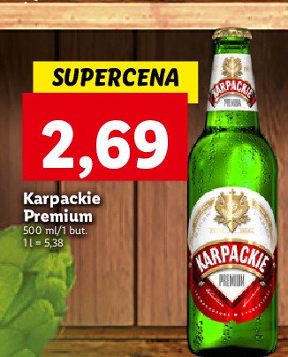 Piwo Karpackie premium promocje