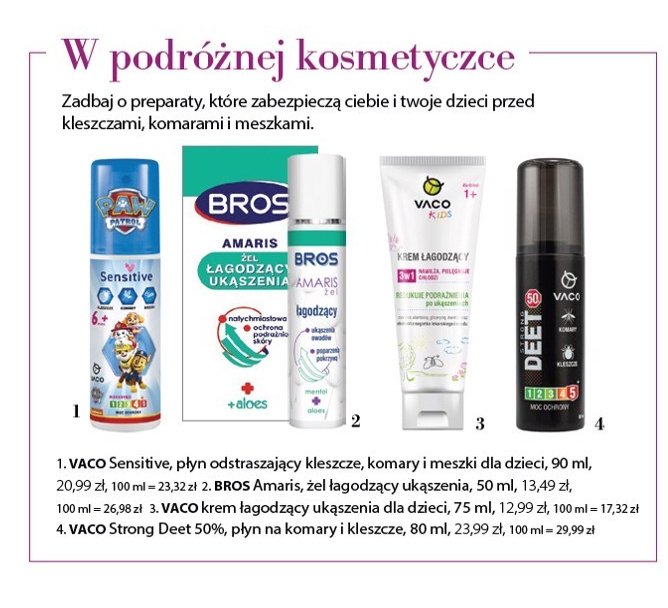 Żel łagodzący ukąszenia Bros amaris promocja