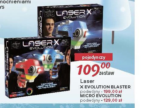 Laser x evolution blaster podw贸jny promocja