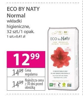 Wk艂adki higieniczne ekologiczne normal NATY promocja