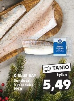 Sandacz filet ze skórą K-classic blue bay promocja