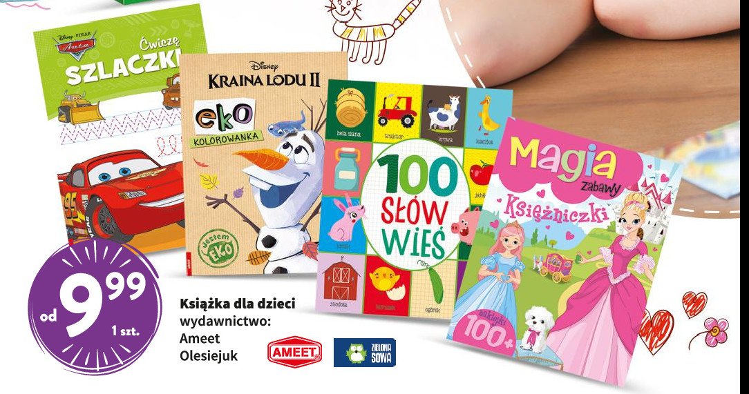 Kraina lodu ii eko kolorowanka Ameet promocja