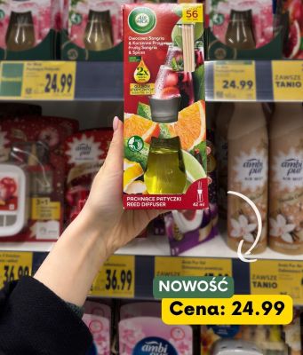 Patyczki zapachowe owocowa sangria & korzenne przyprawy promocja w Kaufland