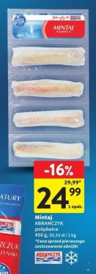 Mintaj ABRAMCZYK poledwice promocja w Intermarche