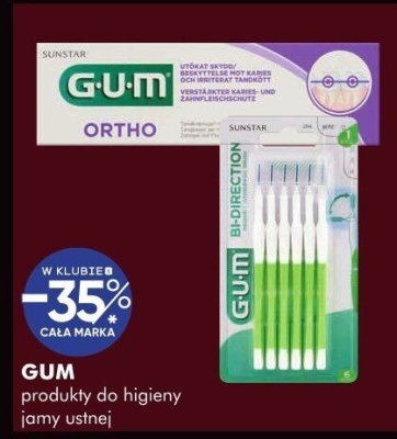 Produkty GUM do higieny jamy ustnej promocja w Super-Pharm
