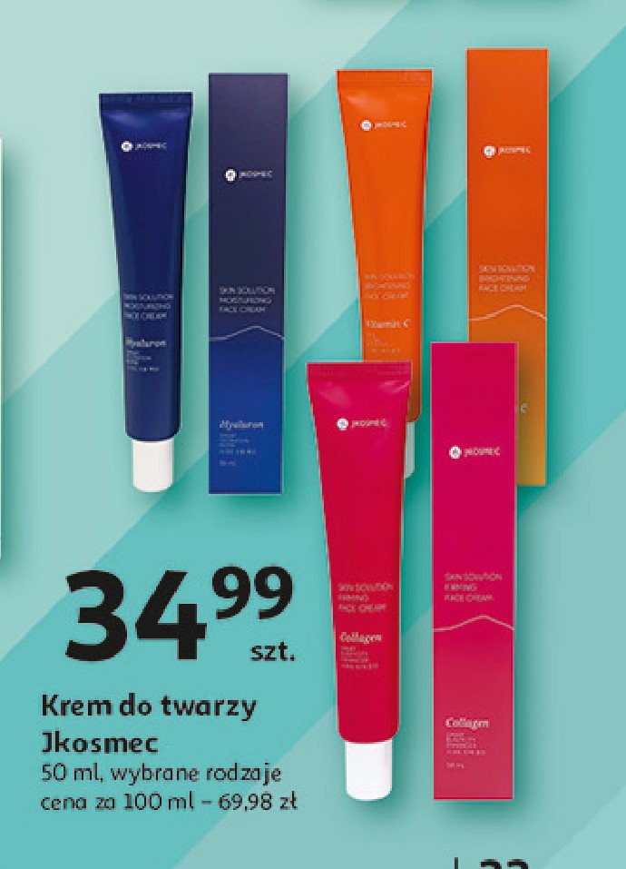 Krem do twarzy collagen Jkosmec promocja