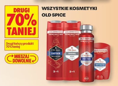 Wszystkie kosmetyki Old Spice promocja w Biedronka