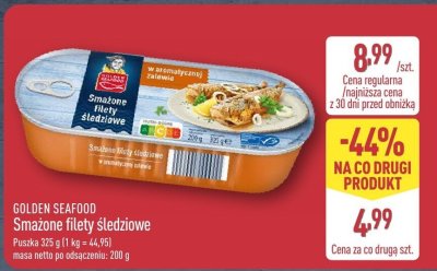 Filety śledziowe smażone  promocja w Aldi