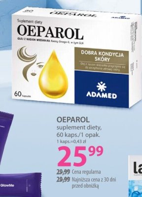 Suplement diety OEPAROL promocja w Hebe