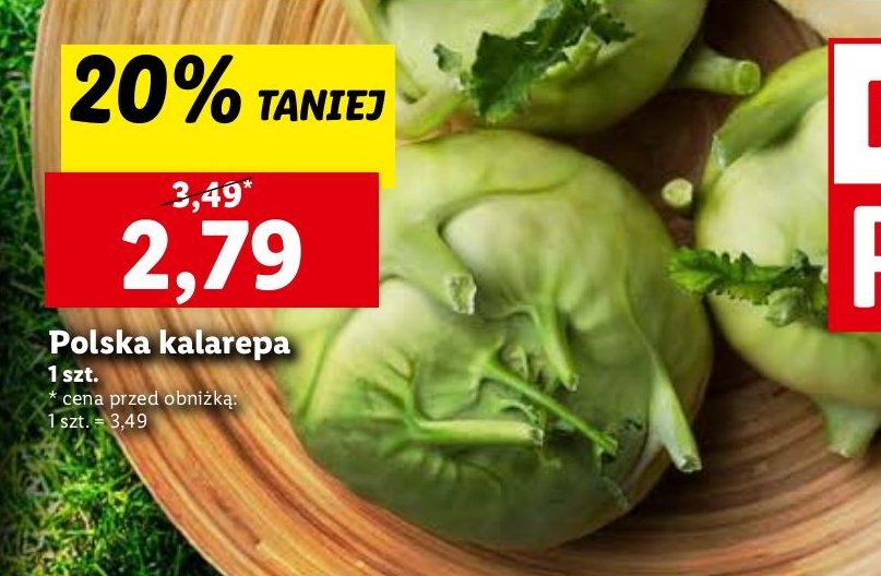 Kalarepa polska promocja w Lidl